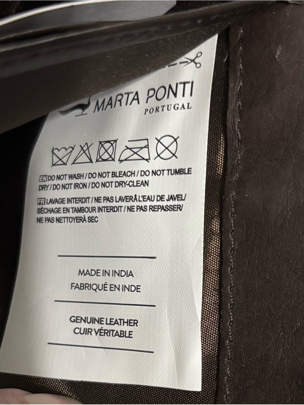 Marta Ponti Patchwork Haircalf Leather Wallet - Picture 8 of 10